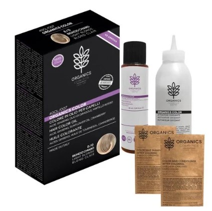 Organics Pharm Colore per capelli - 8/0 Biondo chiaro